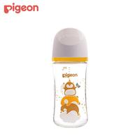 贝亲 魔法派对 240ml 宽口径玻璃奶瓶（配M号奶嘴）