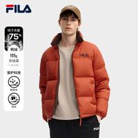 FILA 防泼水防污渍两面穿 浅锈红 XS 运动羽绒服