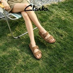 Clarks 女士 双扣一脚蹬博肯凉拖