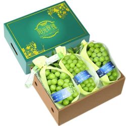樱鲜 特大果 晴王 阳光玫瑰葡萄 净重2.5斤 单果12克+ 顺丰
