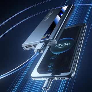 科希帝 超级快充 移动电源+自带线  炫酷黑 20000mAh