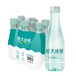 恒大冰泉 低钠长白山天然矿泉水 350mL*6瓶