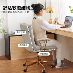 CAROCC 7012 真皮电脑椅 铝合金脚 军绿色