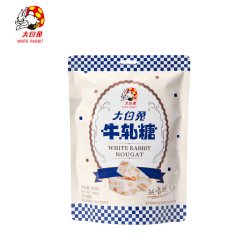大白兔 380g花生牛轧糖袋装结婚喜糖果儿童零食休闲年货过年货