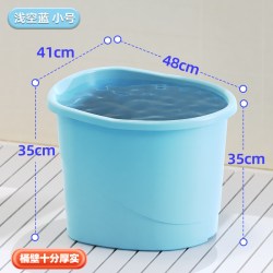 耀都 YaoDu 耀都 浴桶998 儿童洗澡桶 婴儿加厚浴盆 69x56x52cm 超变态厚蓝（0-5岁）