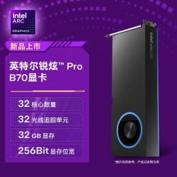 英特尔 Arc Pro B70 32GB 图形设计推理计算电脑独立专业显卡