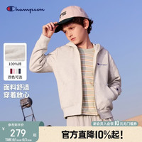 Champion 冠军男女童连帽开衫卫衣26春季新款刺绣休闲运动儿童外套