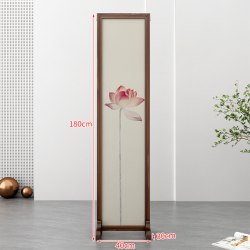 屏风隔断客厅进门遮挡可移动折叠现代简约轻奢办公室家用纱画屏风