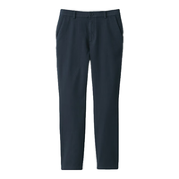 無印良品 MUJI BEM71C4S 横竖弹力丝光斜纹 藏青色 S 女士休闲裤