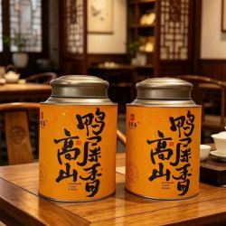 鸣馨斋 鸭屎香潮州凤凰单枞茶兰花香单丛茶高香型单从茶高山乌龙茶罐装 500g