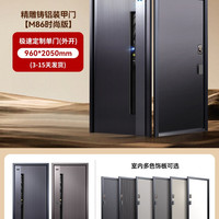 亚太天能 M86 精雕铸铝装甲智能门 960*2050 氟碳喷涂