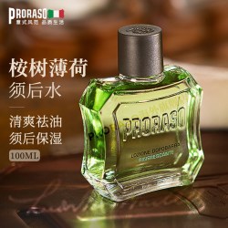 PRORASO 进口男士须后水桉树薄荷香型意大利剃须后爽肤水