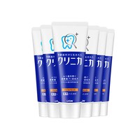 狮王 酵素牙膏130g*4清新薄荷去牙渍防蛀清新进口清洁 牙膏4支装 130g