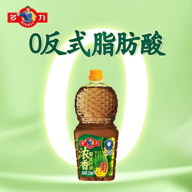 多力 浓香菜籽油 238ml 1瓶