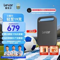 雷克沙 LSL260X001T-BNBNG USB3.2 小黑巧 1TB 移动固态硬盘