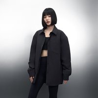 移动端：美力城 鹅绒 翻领 短款 羽绒服