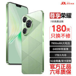 尊享荣耀 02-9400-232440 7800mAh大电池 香颂绿 20GB+512GB 5G手机