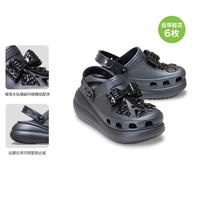 crocs 经典璀璨蝴蝶泡芙洞洞鞋