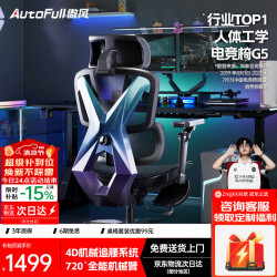 AutoFull G5电竞椅子人体工学椅电脑椅办公椅人工力学座椅游戏椅