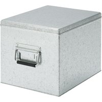 無印良品 MUJI 大型镀锌铁盒 高24cm 型号 KGG23A1S无印良品