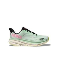 HOKA ONE ONE 邦代系列 Clifton 9 跑鞋 1127896-MNW 萤石绿/雪融色 37