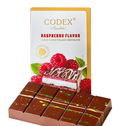CODEX 迪拜风味树莓云朵夹心棉花糖巧克力100g纯可可脂大块装零食
