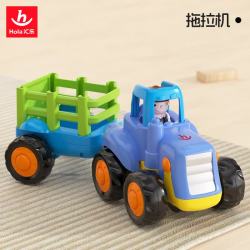 汇乐玩具 HUILE TOYS）工程车队婴幼儿童汽车玩具宝宝挖掘机玩具车男孩1-3岁 拖拉机