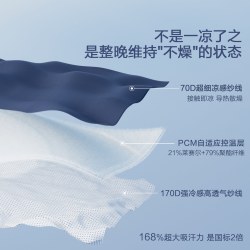 水星家纺 超越同款水星家纺第5代雪糕被夏凉被婴幼儿A类可水洗可机洗空调被