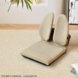 普格瑞司 和室椅榻榻米座椅日式飘窗靠背椅懒人沙发床上靠背椅子护腰舒服