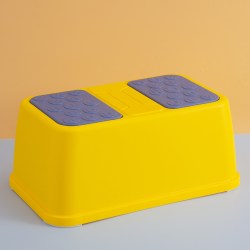 ORANGE 黄色单层儿童垫脚凳妈妈浴室清洗衣物坐凳护理宝宝洗澡凳子