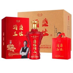 赋龙吟 盛世酒王 52%vol 浓香型白酒 500ml*4瓶