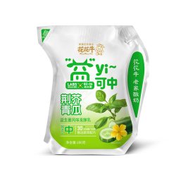 花花牛 低温酸奶荆芥青瓜牡丹石榴益生菌奶早餐180g*10袋夏季清凉河南奶