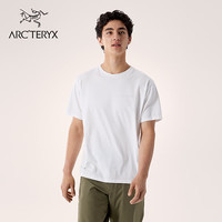 ARC'TERYX KRAGG SL COTTON BLURRED BIRD SS 男子 棉质短袖T恤 WHITE LIGHT / ATMOS