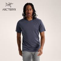 ARC'TERYX KADEM CREW SS 男子 运动短袖T恤 DK STRATUS HEATHER/深层云蓝 M