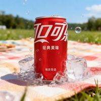 可口可乐 竖版细长罐200ml*24罐碳酸饮料便携摩登罐