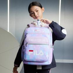 FILA 儿童双肩包男童女童时尚百搭护脊减负一到三到六年级小学生背包