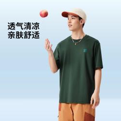 李宁 纯棉透气 男士运动T恤