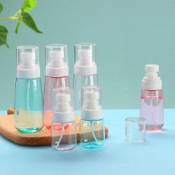 桔子灯笼 30ML/60ML/100ML喷雾瓶细雾分装瓶 白色三件套（30ML+60ML+100ML）