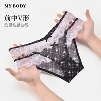 MY BODY 女士低腰三角内裤