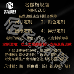 名做 单层边几 轻奢沙发边几 40*40*55 金架+鱼肚白