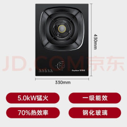 荣事达 JZY-D52B 5.2kW猛火 液化气嵌入式单灶燃气灶