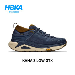 HOKA ONE ONE男女款秋冬卡哈 3 防水低帮登山徒步鞋KAHA 3 LOW GTX TP