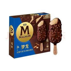 梦龙 松露巧克力味冰淇淋 冰激凌 65g*4支