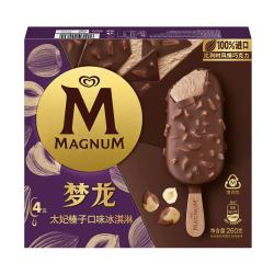 梦龙 和路雪 太妃榛子味冰淇淋 雪糕 冰激凌65g*4支