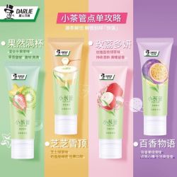 好来 开学军训好来牙膏小茶管荔枝牙膏小茶玫瑰学生含氟清新口气百香果
