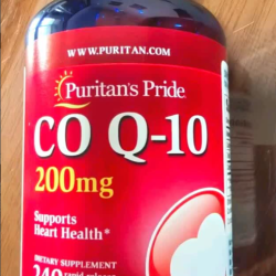 普丽普莱 辅酶Q10软胶囊保护心脏 200mg 240粒×1瓶