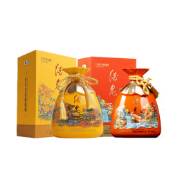 酒鬼 52度 馥郁香型白酒 1L*2瓶