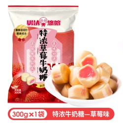悠哈 特浓牛奶糖 300g 原味