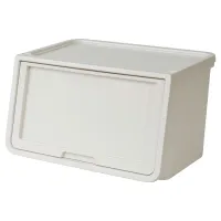爱丽思 前开式翻盖收纳盒 3个装 53*40*32cm