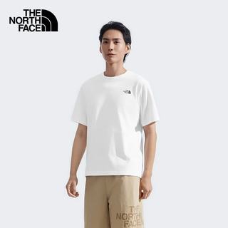 THE NORTH FACE 北面 8GZ7 宽松透气 白色 XL 户外T恤